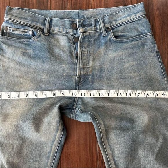 John Elliott Gray Slim Men Jeans - Picture 7 of 9